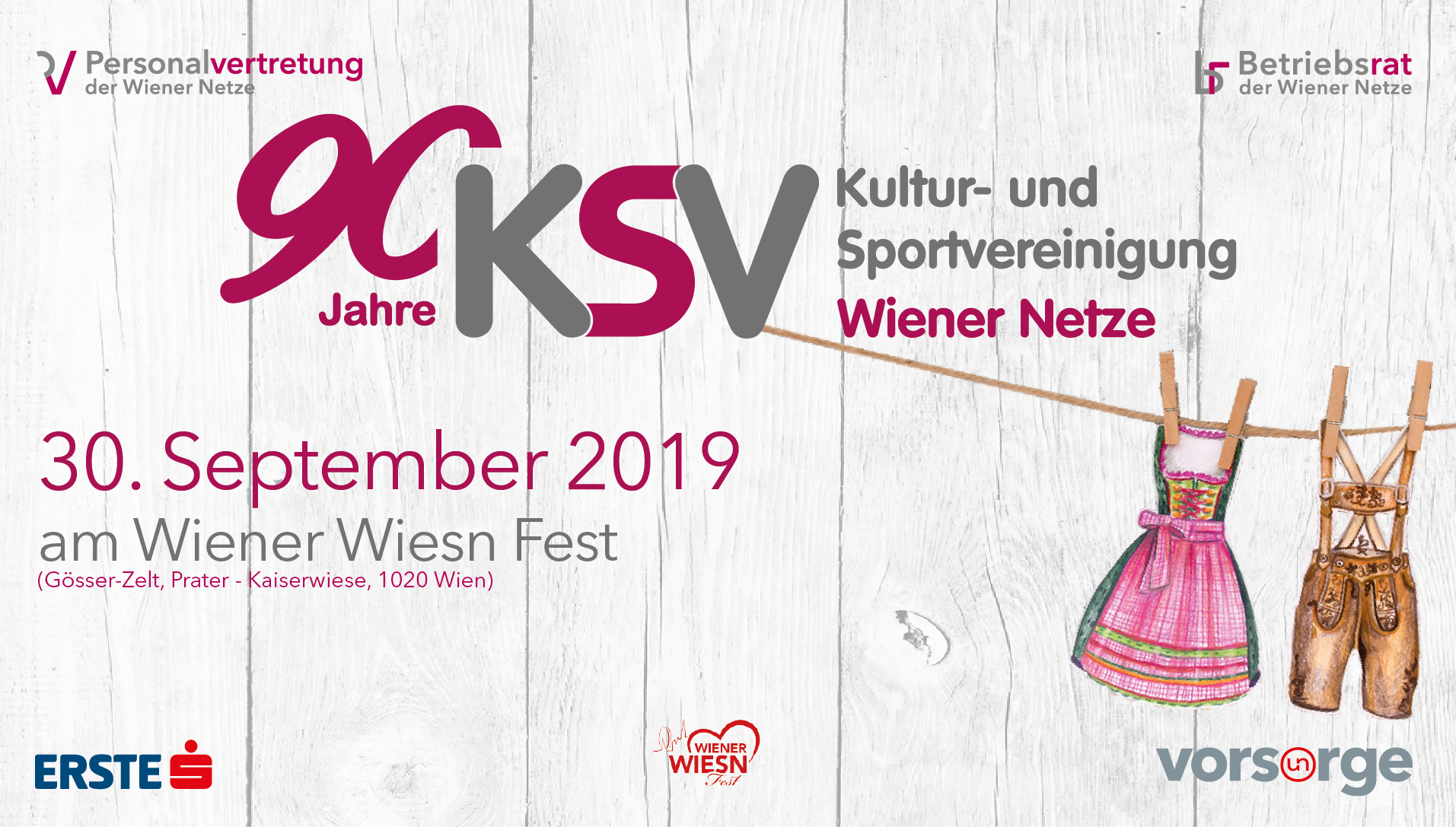 Fotogalerie – 90 Jahre KSV Wiener Netze 30.09.2019 – Wiener Wiesn Fest